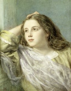 Meditation, 1873 by William Dobson